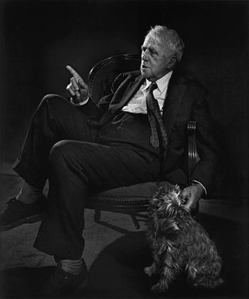 Robert Frost by 
																	Yousuf Karsh