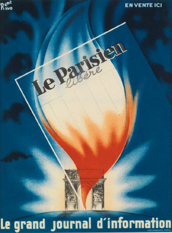 Le Parisien Libéré by 
																	Rene Ravo
