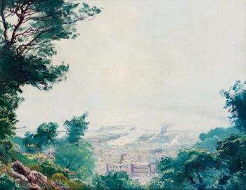Vue d’Alger by 
																	Pierre Faget-Germain