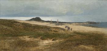 Landskap fra Jæren by 
																	Nicolai Martin Ulfsten