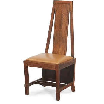 Side chair by 
																			George Mann Niedecken