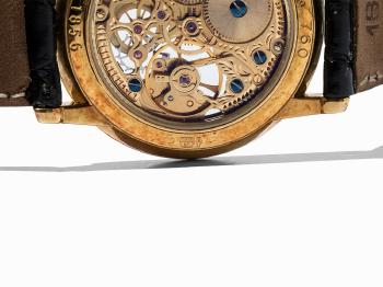 Skeleton wristwatch, collection 1856, serial no.: 760 by 
																			 Eterna
