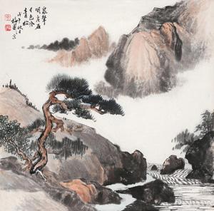 Landscape by 
																	 Zhou Lunyuan