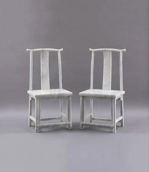 Marble Chair (In Pair) by 
																	 Ai Weiwei