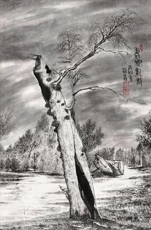 Old Tree by 
																	 Zhang Junxi