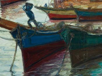 Cargando Barcos by 
																			Francisco Jose Osvaldo Imperiale