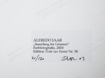 Searching For Gramsci by 
																			Alfredo Jaar