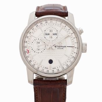 Soleure Moonphase Chronograph, Ref. 8340.41.17.1185 by 
																			 Eterna