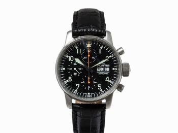 Pilot Chronograph, Ref. 597.10.141.1 by 
																			 Fortis Swiss Watches