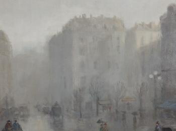 Plaza con Niebla by 
																			Boris Kriukiv