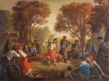 Baile de Gitanos by 
																			Boris Kriukiv