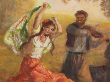 Baile de Gitanos by 
																			Boris Kriukiv