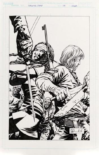 Led to slaughter - série: The Walking Dead, mai 2016 by 
																	Charlie Adlard