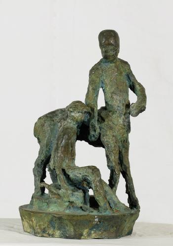 Knabe mit Kentaur by 
																	Alexander Zschokke