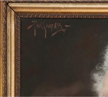 Portrait of Mark Twain by 
																			Paul Sawyier