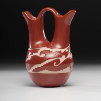 Wedding vase by 
																			Virginia Ebelacker