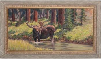 Moose by 
																			Richard Galusha