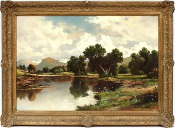 Landscape by 
																			Frederick D Ogden