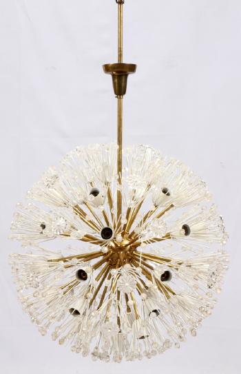 Snowball chandelier by 
																			Rupert Nikoll