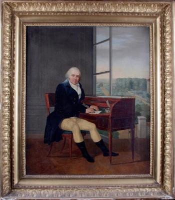 Portrait de Pierre-Jean Pihan, procureur à Alençon by 
																	Charles Paul Landon