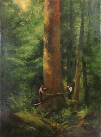 Clearing a forest by 
																	William Harmuth