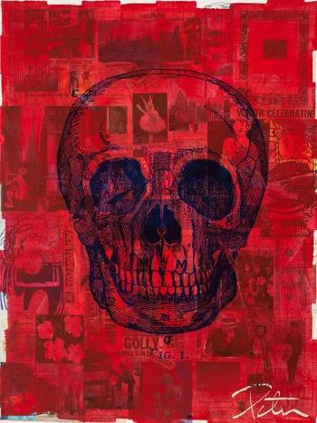 Untitled (Skull) by 
																	Peter Tunney