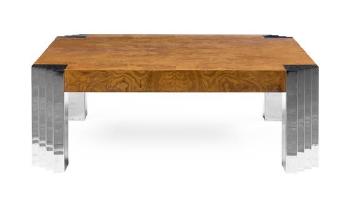 A large coffee table by 
																	 Pace Co
