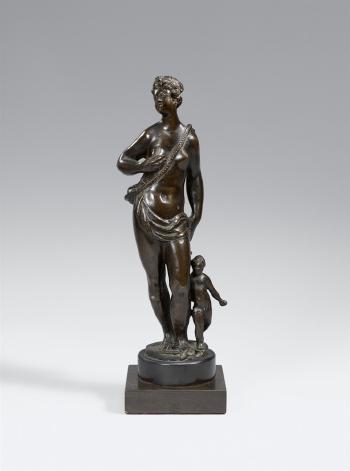 Venus and Cupid by 
																	Girolamo Campagna