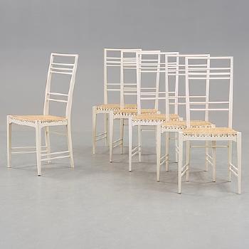 A Set Of Six 'Poem' Chairs by 
																			Eric Chambert