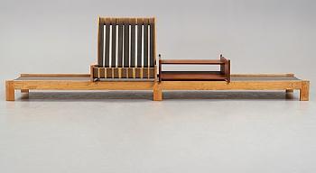 Bench With a Chair And a Table by 
																			Torsten Johansson
