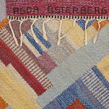A Carpet by 
																			Agda Osterberg