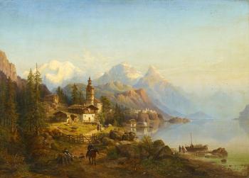 Alpensee by 
																	Henry Jaeckel