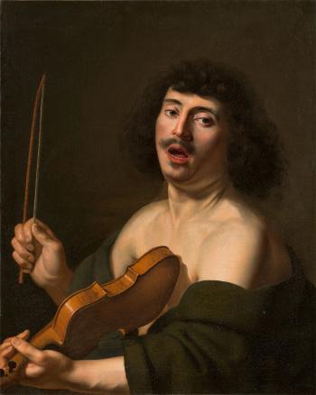 Neapolitanischer Musikant by 
																	Johan Baeck