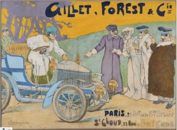 Gillet-Forest and Cie - Projet originale. Gillet-Forest and Cie - affiche by 
																			Eugene Vavasseur