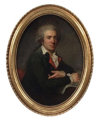 Portrait présumé du fils de l’artiste by 
																	Antoine Vestier