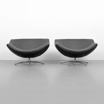 Gigi swivel lounge chairs by 
																			Gerard van den Berg