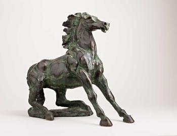 Scheuendes Pferd by 
																	Franco Vasconi