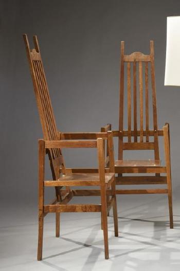Fauteuils by 
																	Charles Francis Annesley Voysey