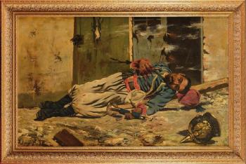 Le clairon de Turcos, mort pour la France - Guerre de 1870 by 
																	Alexandre Isailoff