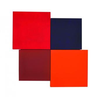 Four Squares 04 by 
																	Leon van den Eijkel