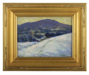 Snow in the White Mountains by 
																			Henry R Macginnis