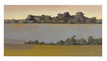 View of the Mississippi from the Levee by 
																	James Lamantia