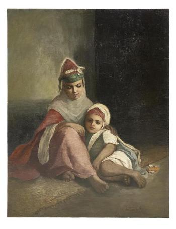 Les Femmes Algeriennes by 
																			Charles Zacharie Landelle
