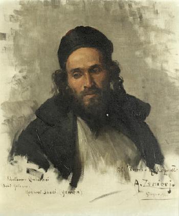 Portrait of arab gentleman by 
																	Arturo Zanieri