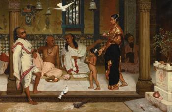 Untitled (A Brahmin Household) by 
																			Horace van Ruith
