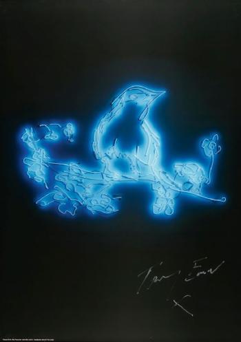 Love is what you want; The kiss was beautiful by 
																			Tracey Emin
