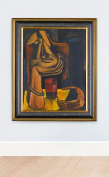 Untitled (The drinker) by 
																			Fouad Kamel