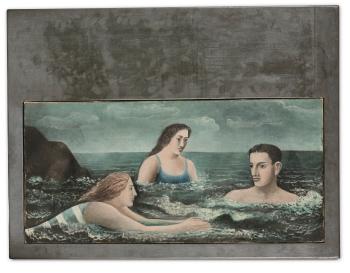 Koupel v moři (Bath in the sea) by 
																	Frantisek Muzika