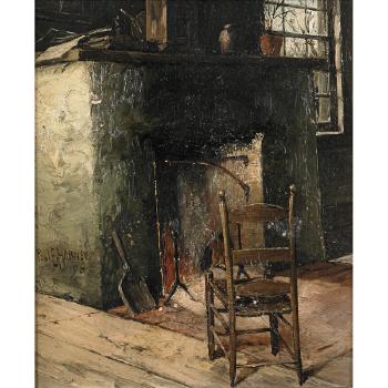 Untitled (Interior with Chair) by 
																			Paul E Harney
