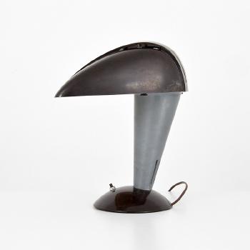 Polaroid desk lamp model P-114 by 
																			Walter Dorwin Teague